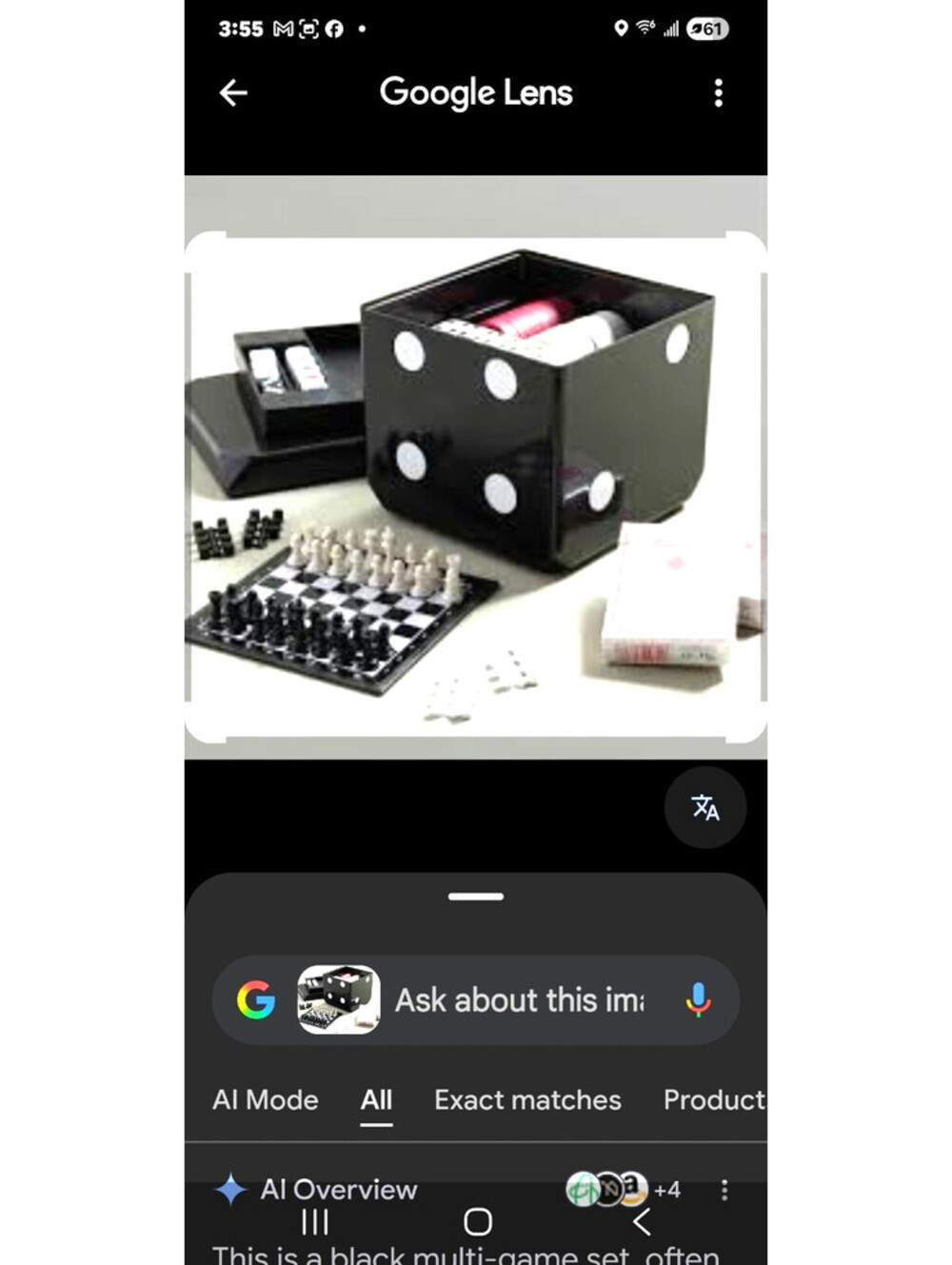 5 in 1 games in a dice box Home Accents Lifestyles